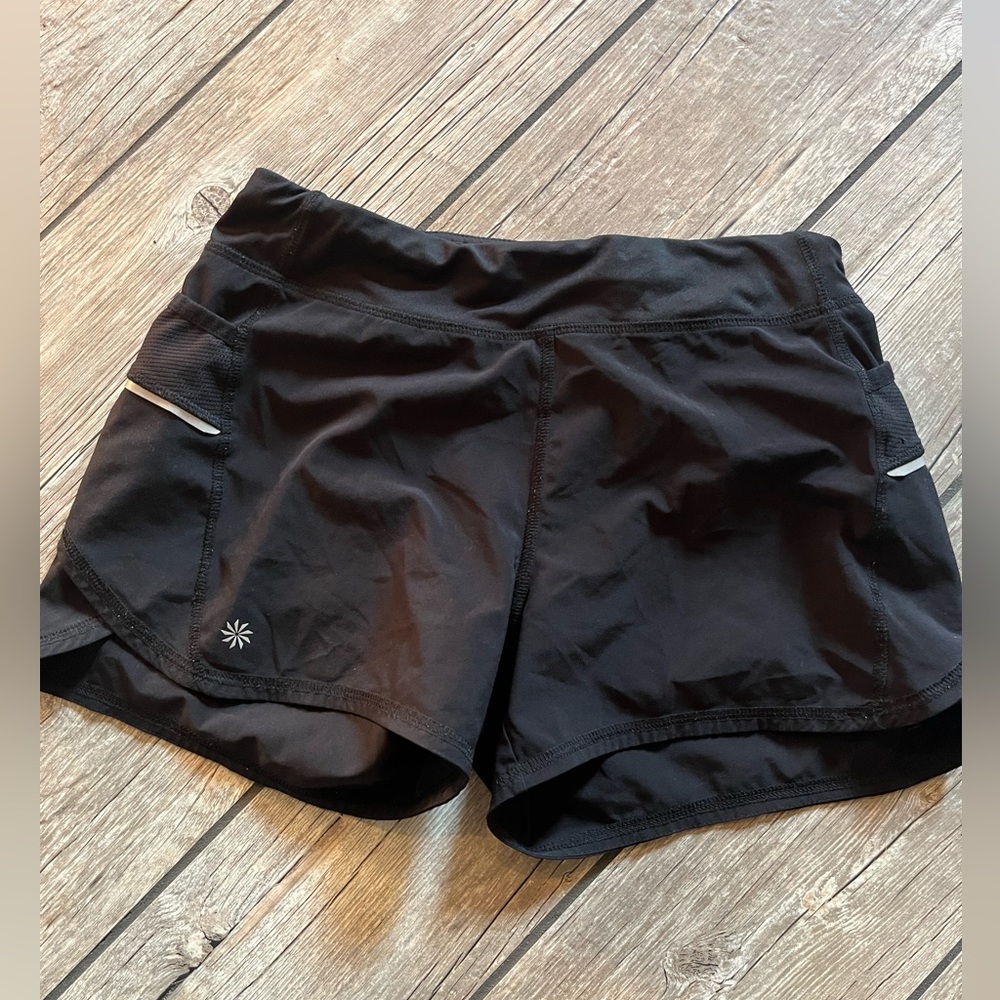 Athleta girl black shorts